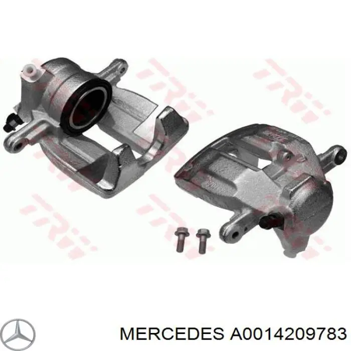 Супорт гальмівний передній правий Mercedes A0014209783 ціна, від 38.01 USD