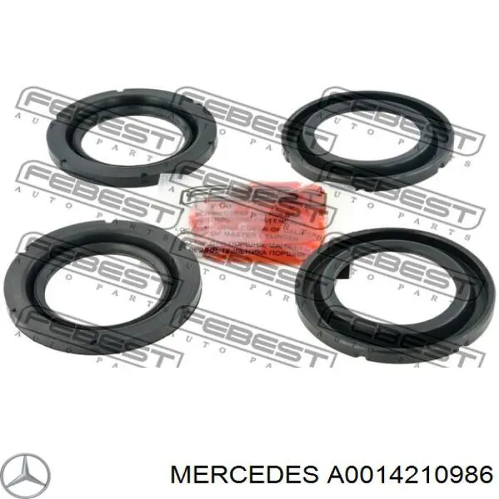 A0014210986 Mercedes ремкомплект супорту гальмівного переднього
