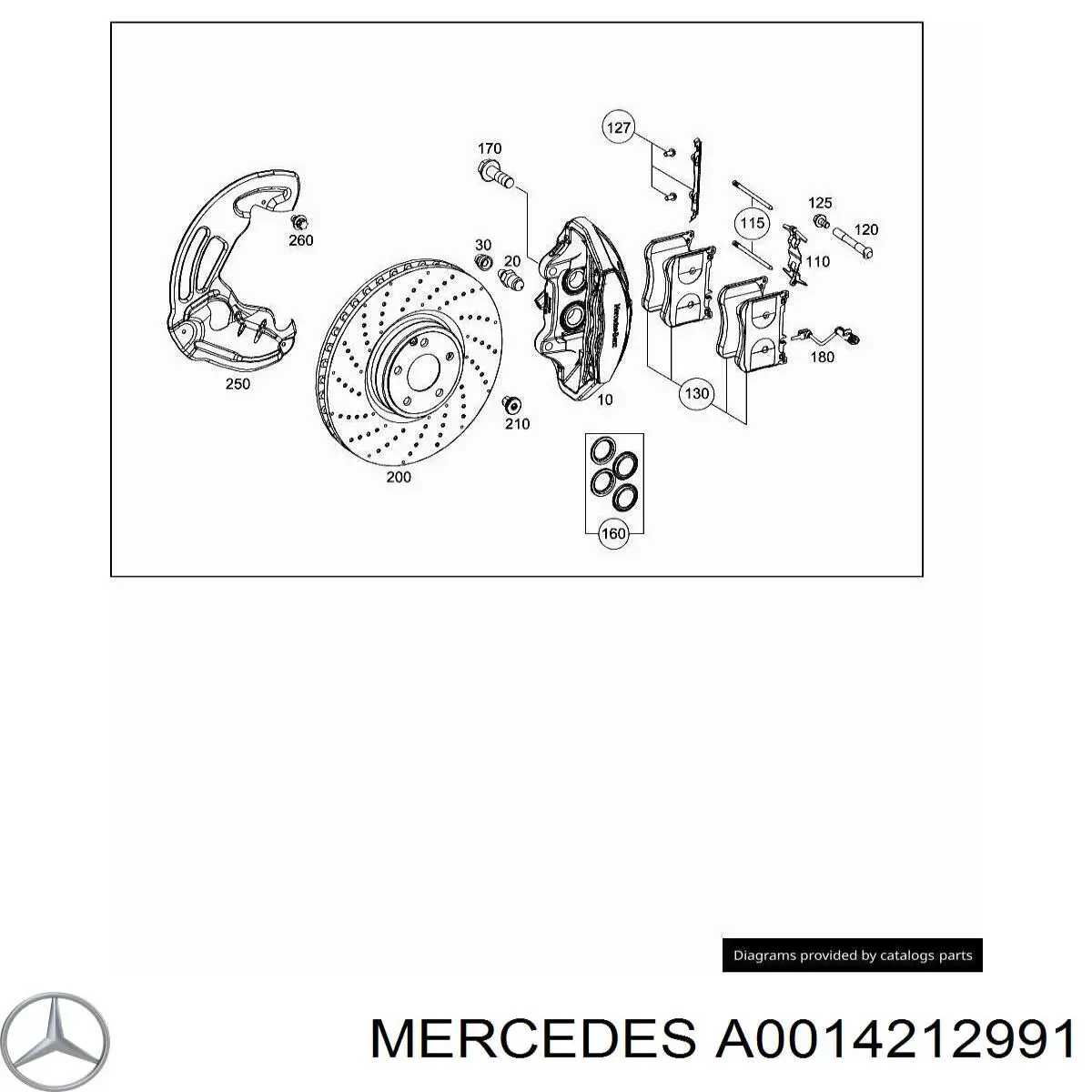  A0014212991 Mercedes