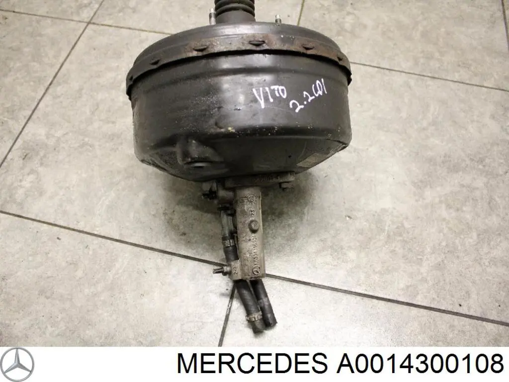 Вакуумника Mercedes A0014300108 ціна, від 29.14 USD