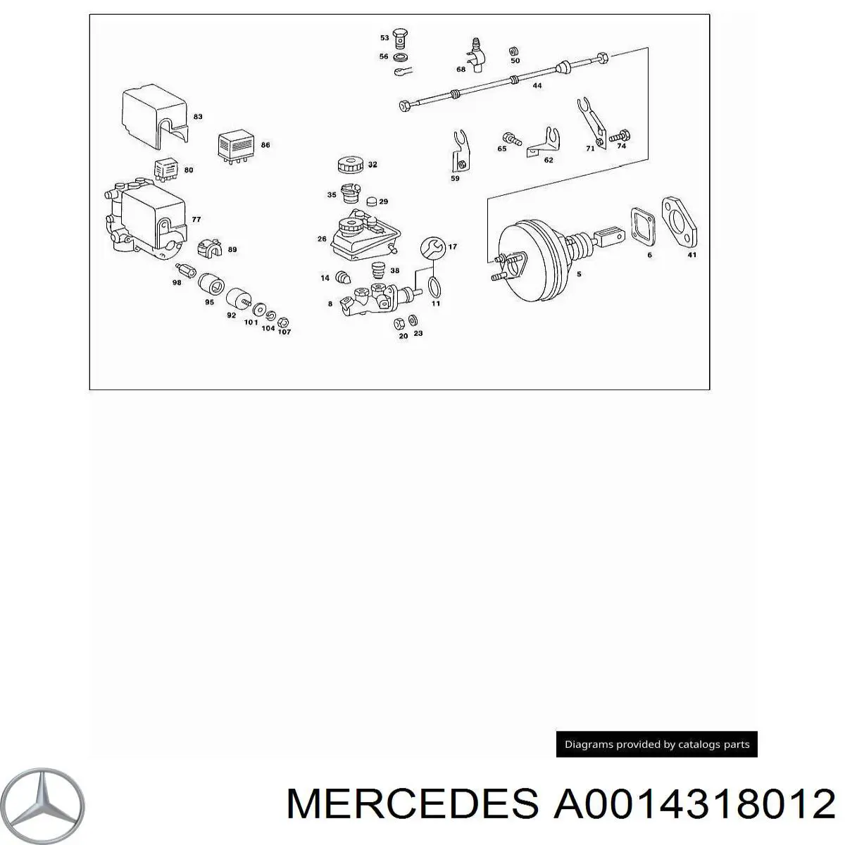 Блоки ABS Mercedes A0014318012