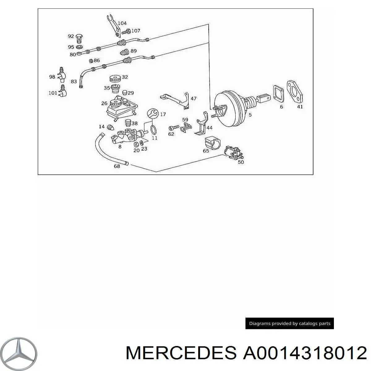 A0014318012 Mercedes Блок управління АБС (ABS)