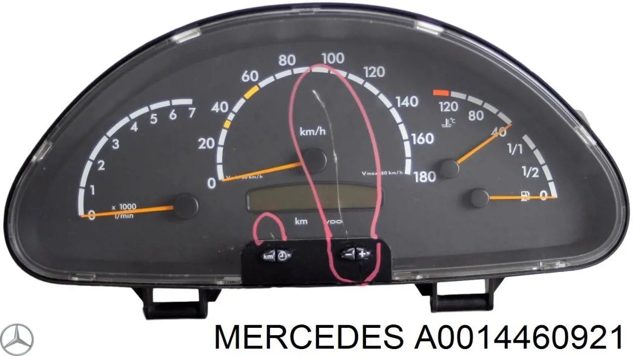 A0014464721 Mercedes Щиток приладів додатковий