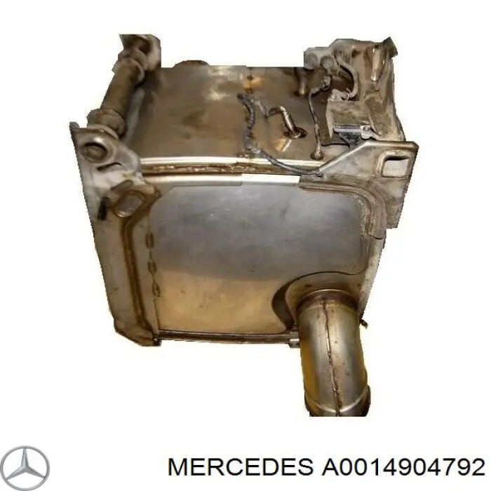 A0014904792 Mercedes Каталітичний нейтралізатор відпрацьованих газів