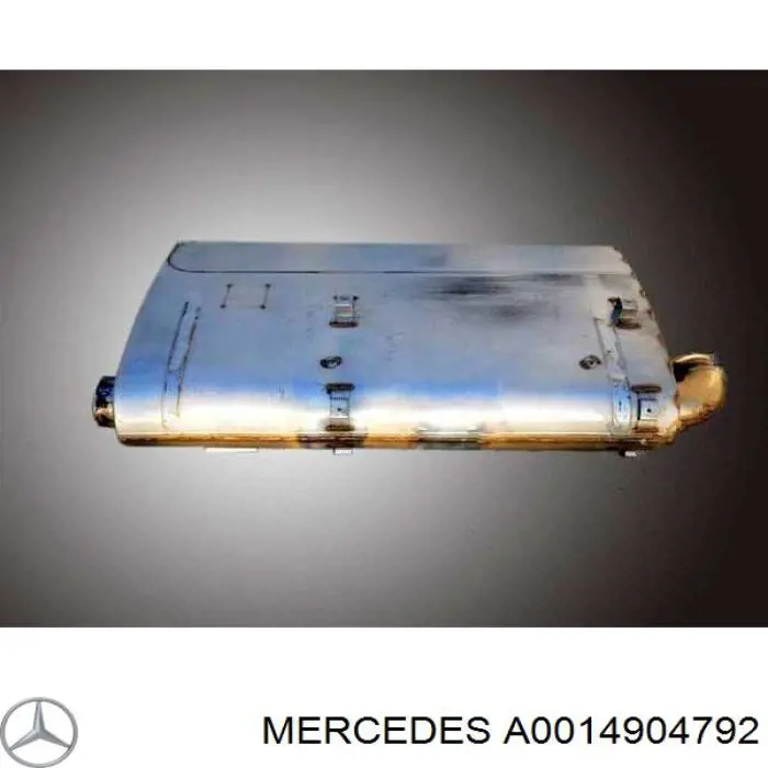 Купити A0014904792 Mercedes Перетворювач відпрацьованих газів