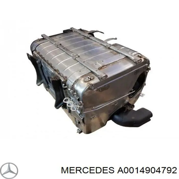 A0014904792 Mercedes Каталітичний нейтралізатор відпрацьованих газів