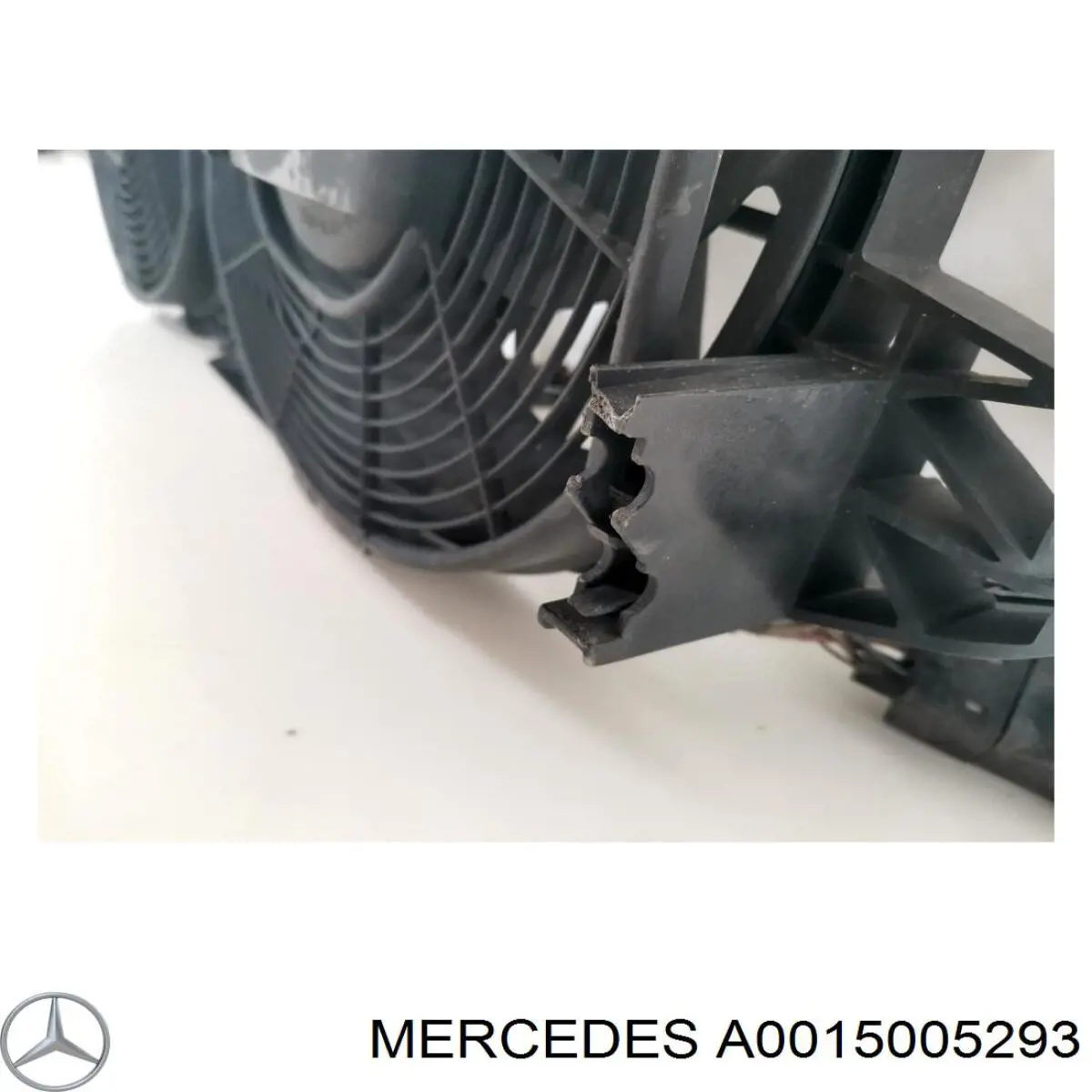 Дифузор (кожух) радіатора охолодження Mercedes A0015005293 ціна, від 69.83 USD