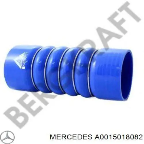 Патрубок повітряний, вихід з турбіни (наддув) Mercedes A0015018082 ціна, від 28.79 USD