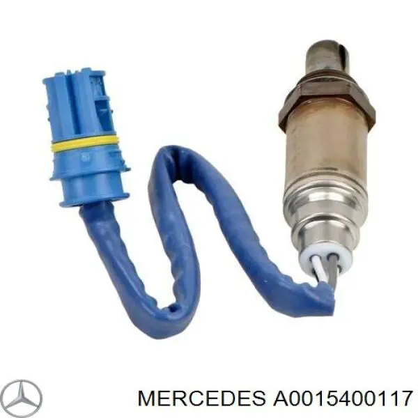 Купити A0015400117 Mercedes Лямбда-зонд, датчик кисню після каталізатора, лівий
