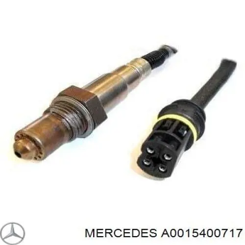 A0015400717 Mercedes лямбда-зонд, датчик кисню до каталізатора, лівий