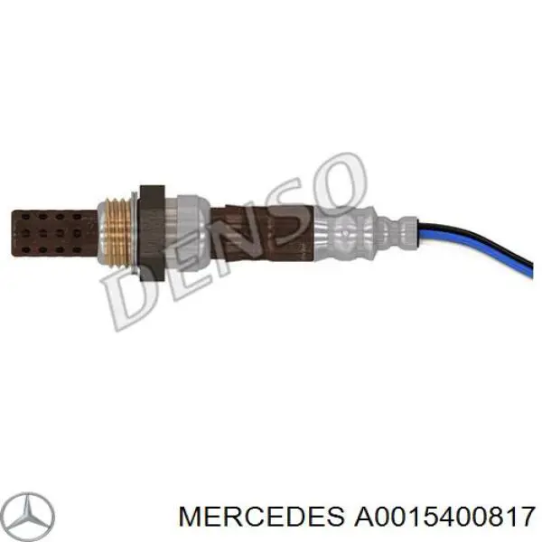A0015400817 Mercedes лямбда-зонд, датчик кисню до каталізатора, лівий