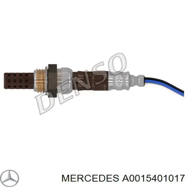 Лямбда-зонд, датчик кисню до каталізатора, правий A0258005090 Mercedes