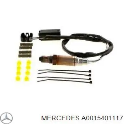 A0015401117 Mercedes лямбда-зонд, датчик кисню після каталізатора, правий