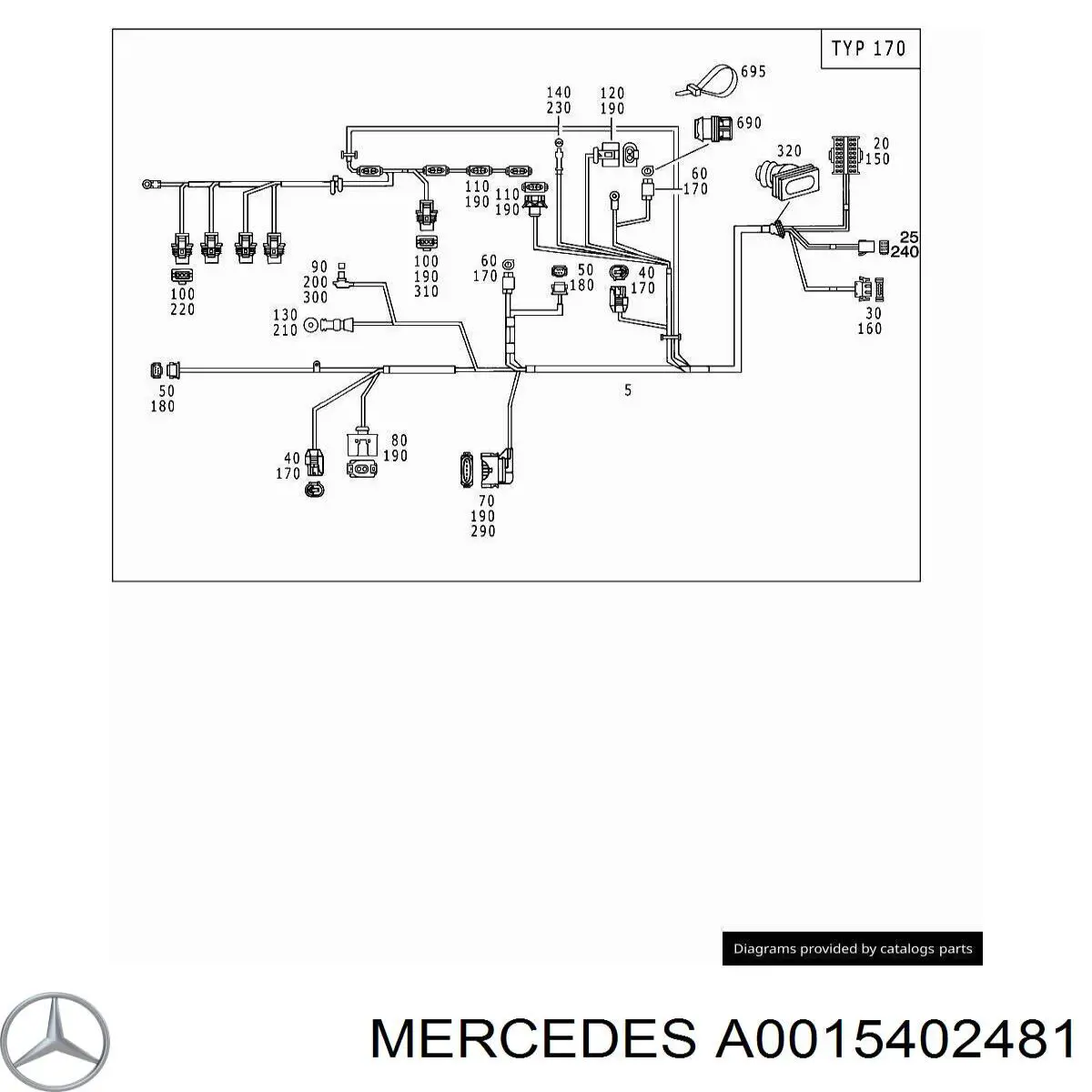  Mercedes A0015402481