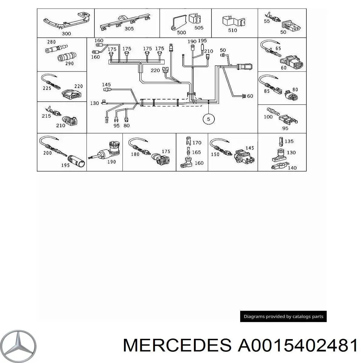  A0015402481 Mercedes