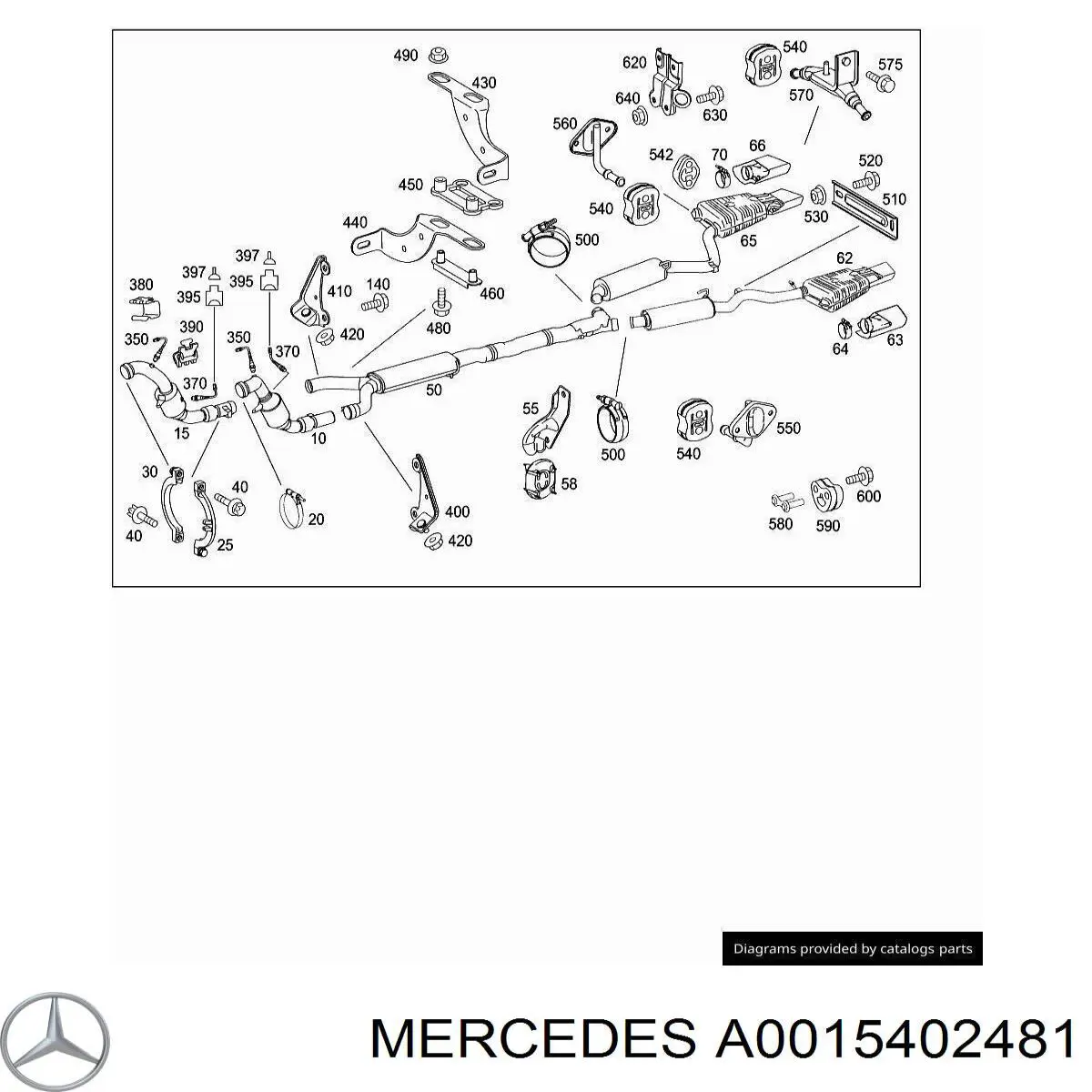 Купити A0015402481 Mercedes 