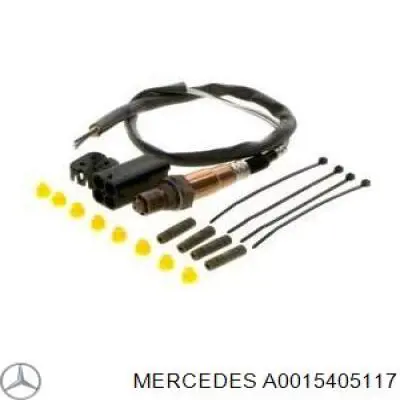 A0015405117 Mercedes лямбда-зонд, датчик кисню до каталізатора, правий