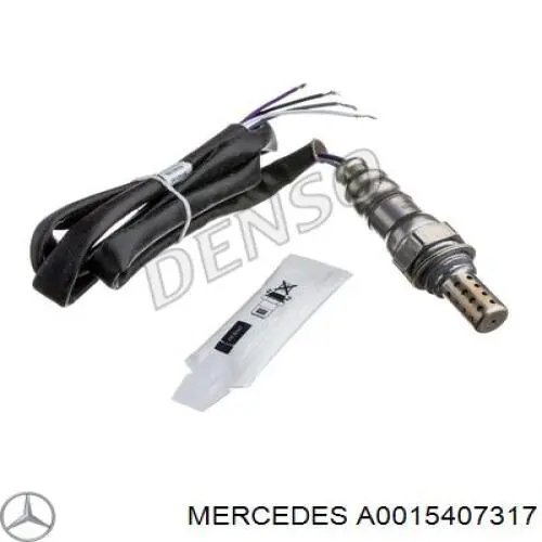 A0015407317 Mercedes лямбда-зонд, датчик кисню після каталізатора, правий