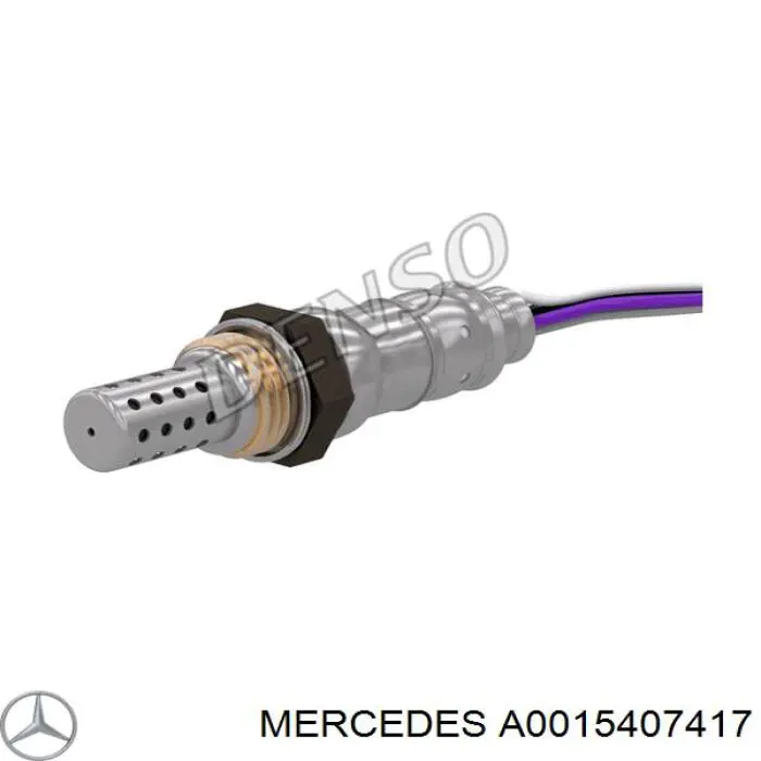 Купити A0015407417 Mercedes Лямбда-зонд, датчик кисню до каталізатора, лівий