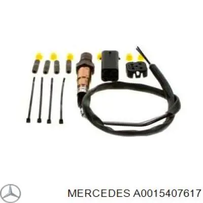 A0015407617 Mercedes Лямбда-зонд, датчик кисню після каталізатора, лівий
