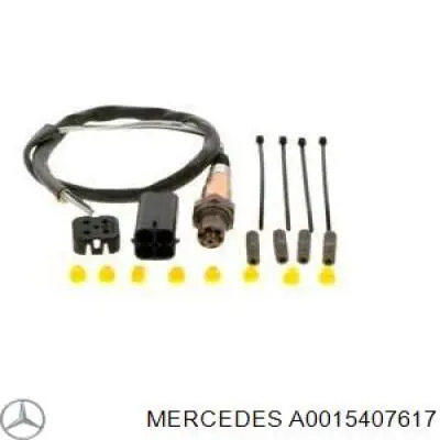 Лямбдазонд, датчик кисню після каталізатора, лівий Mercedes A0015407617 ціна, від 32.90 USD