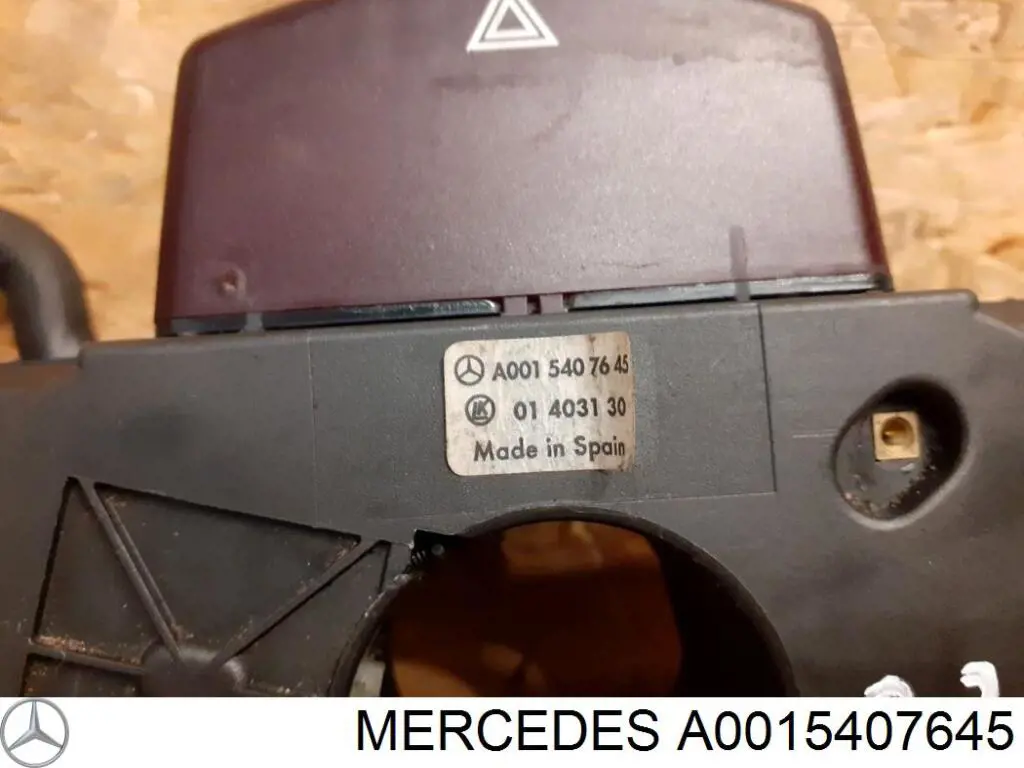 Підрульовий перемикач A0015407645 Mercedes