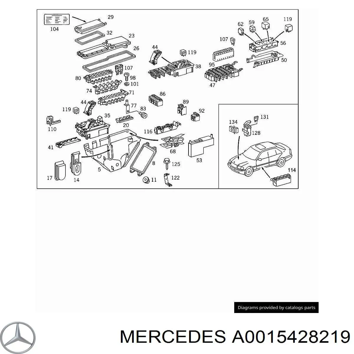 Регулятор оборотів вентилятора, блок управління Mercedes A0015428219 ціна, від 11.40 USD