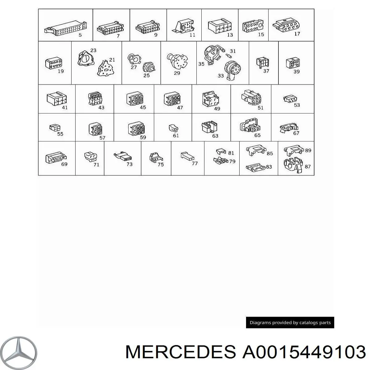  A0015449103 Mercedes