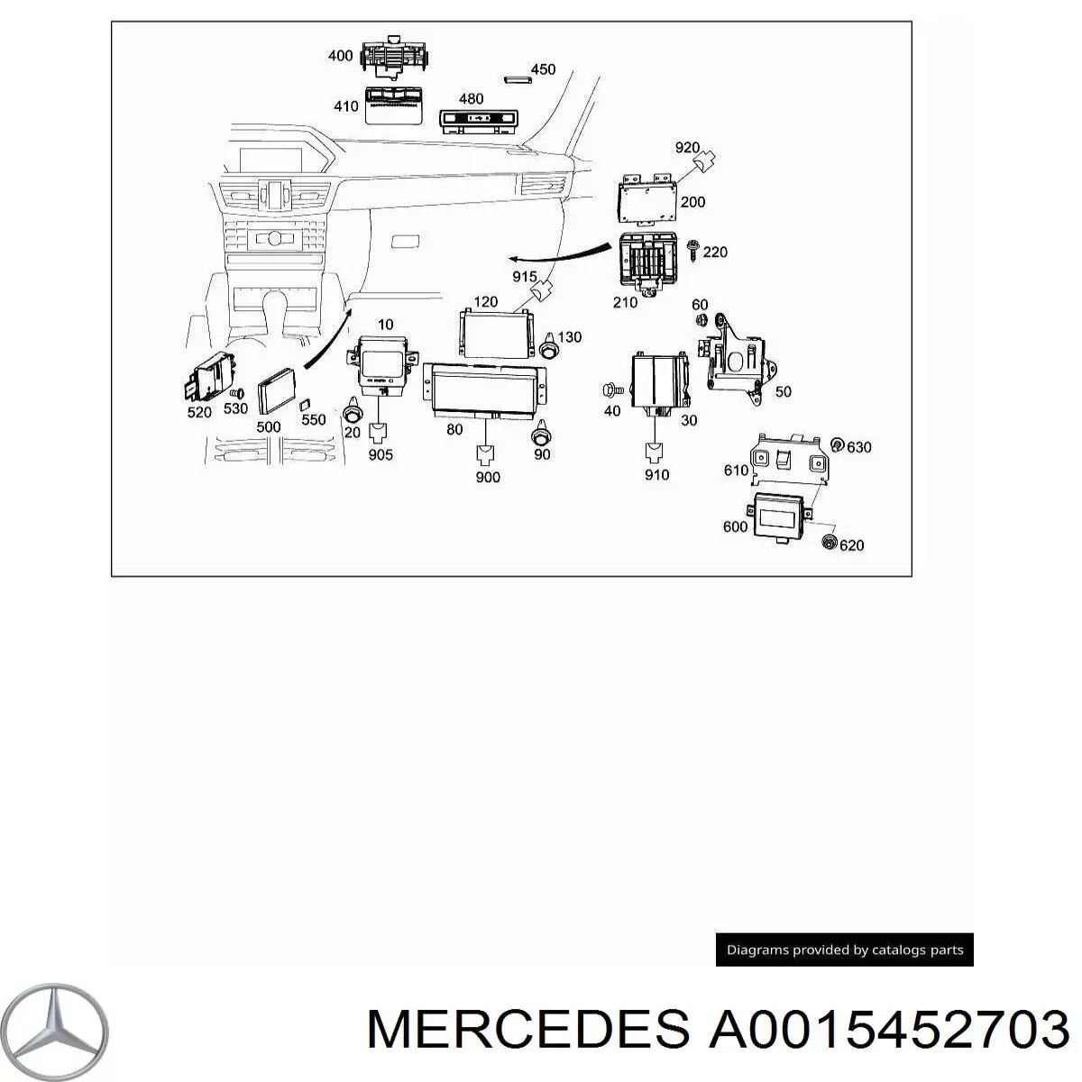  Mercedes A0015452703 ціна, від 1.22 USD
