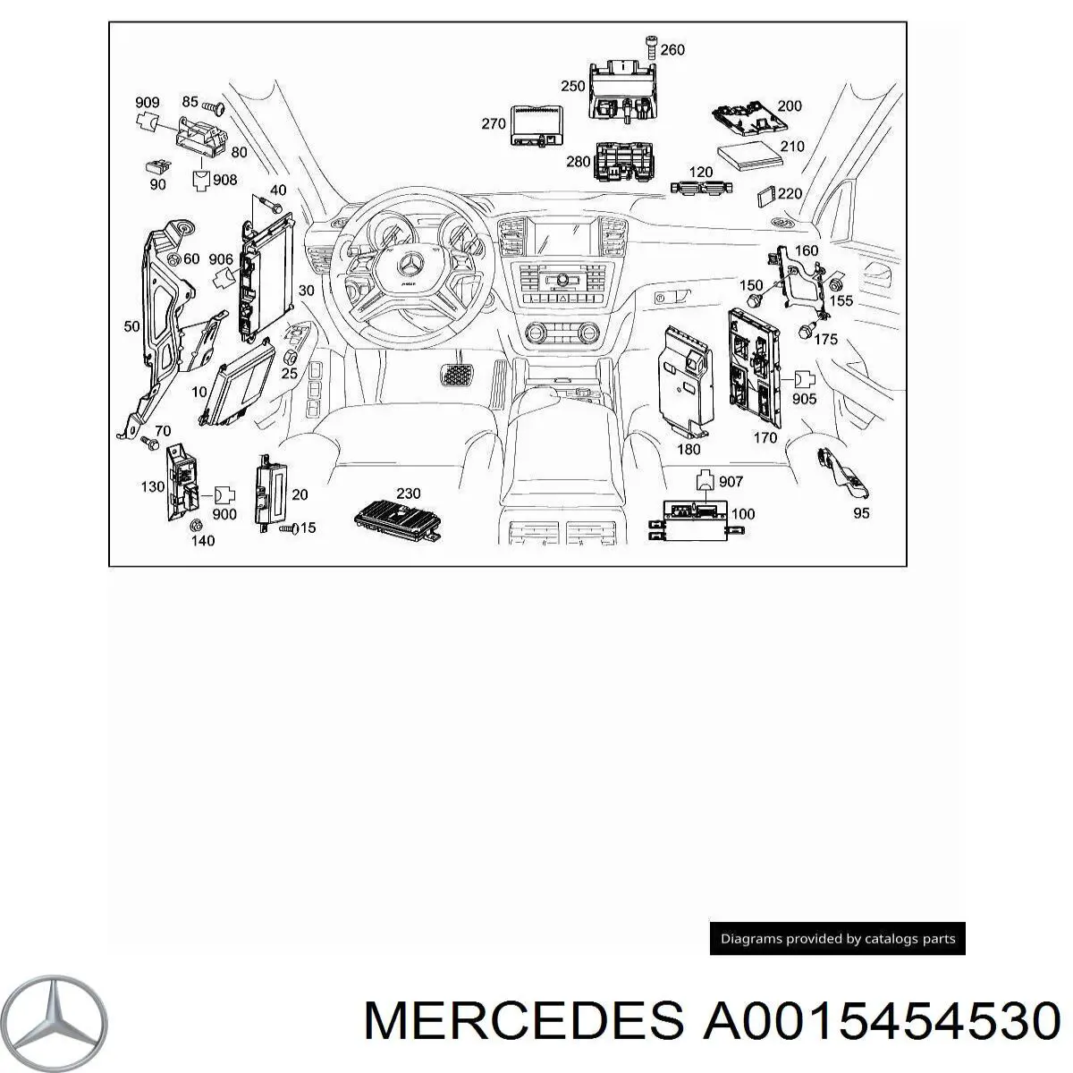  A0015454530 Mercedes