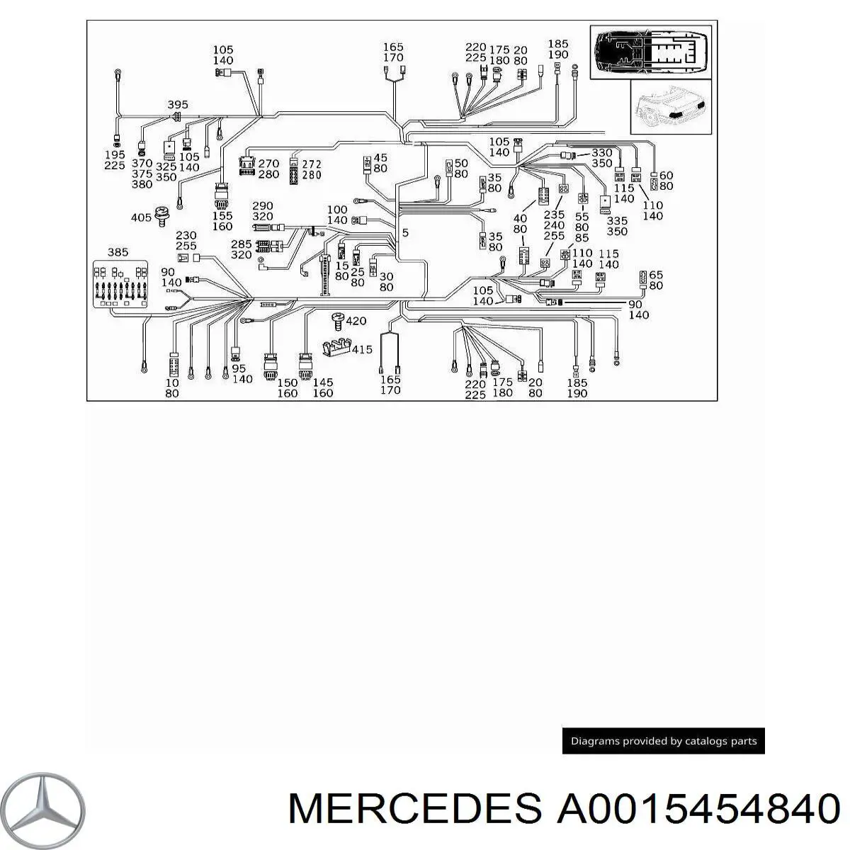  Mercedes A0015454840 ціна, від 2.81 USD