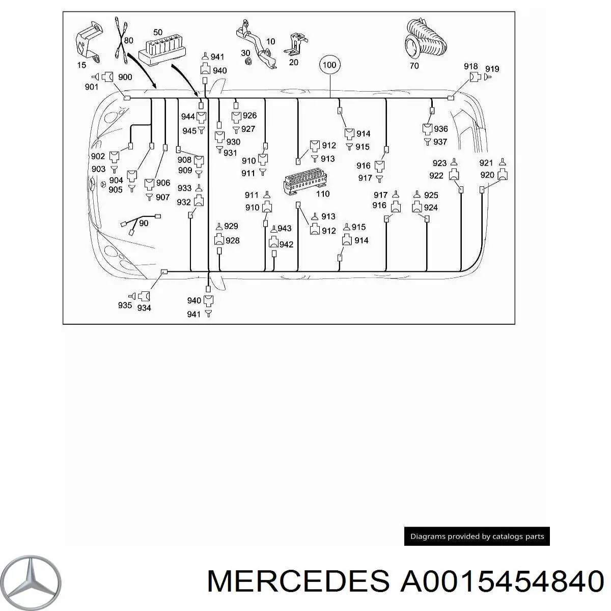 Купити A0015454840 Mercedes 