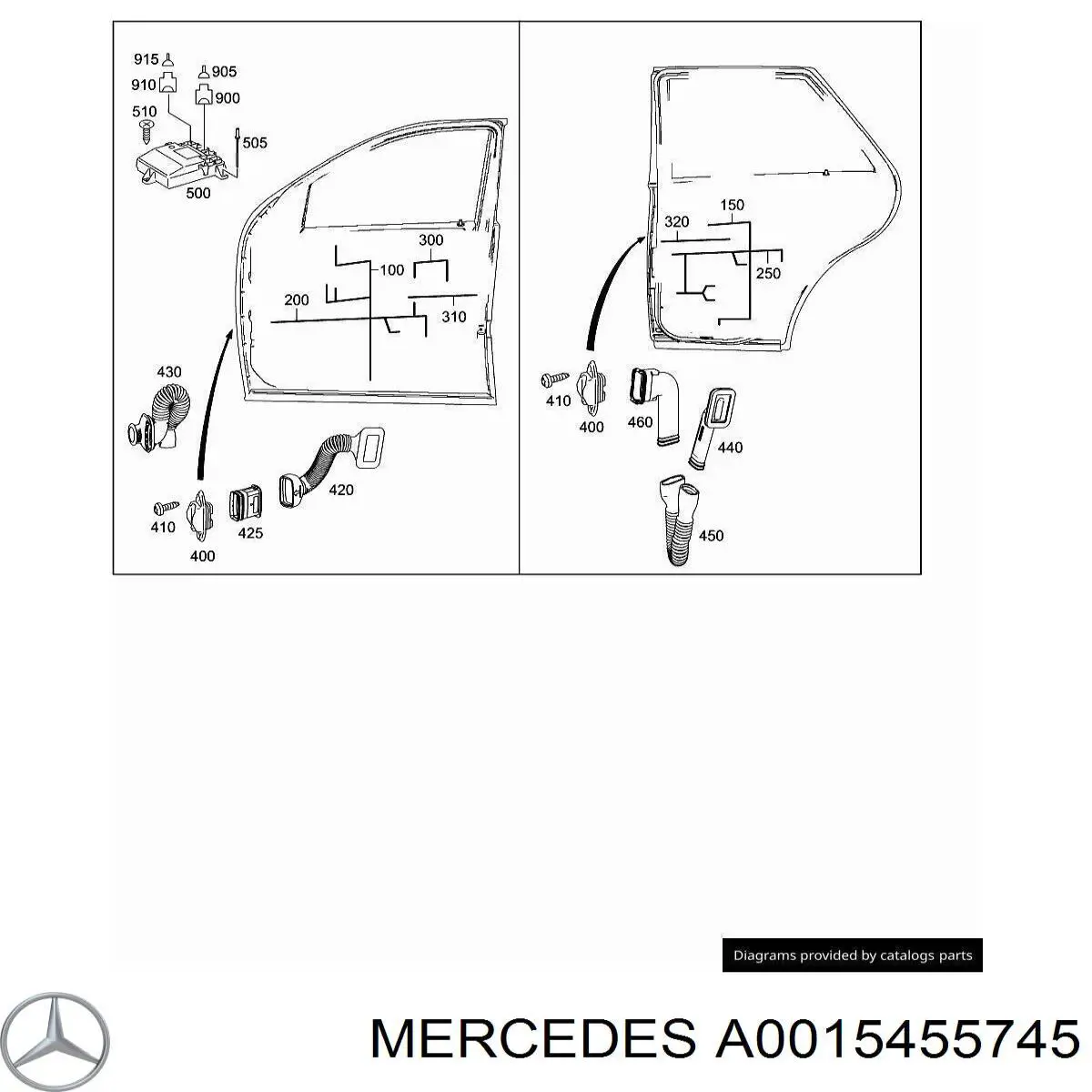 A0015455745 Mercedes 
