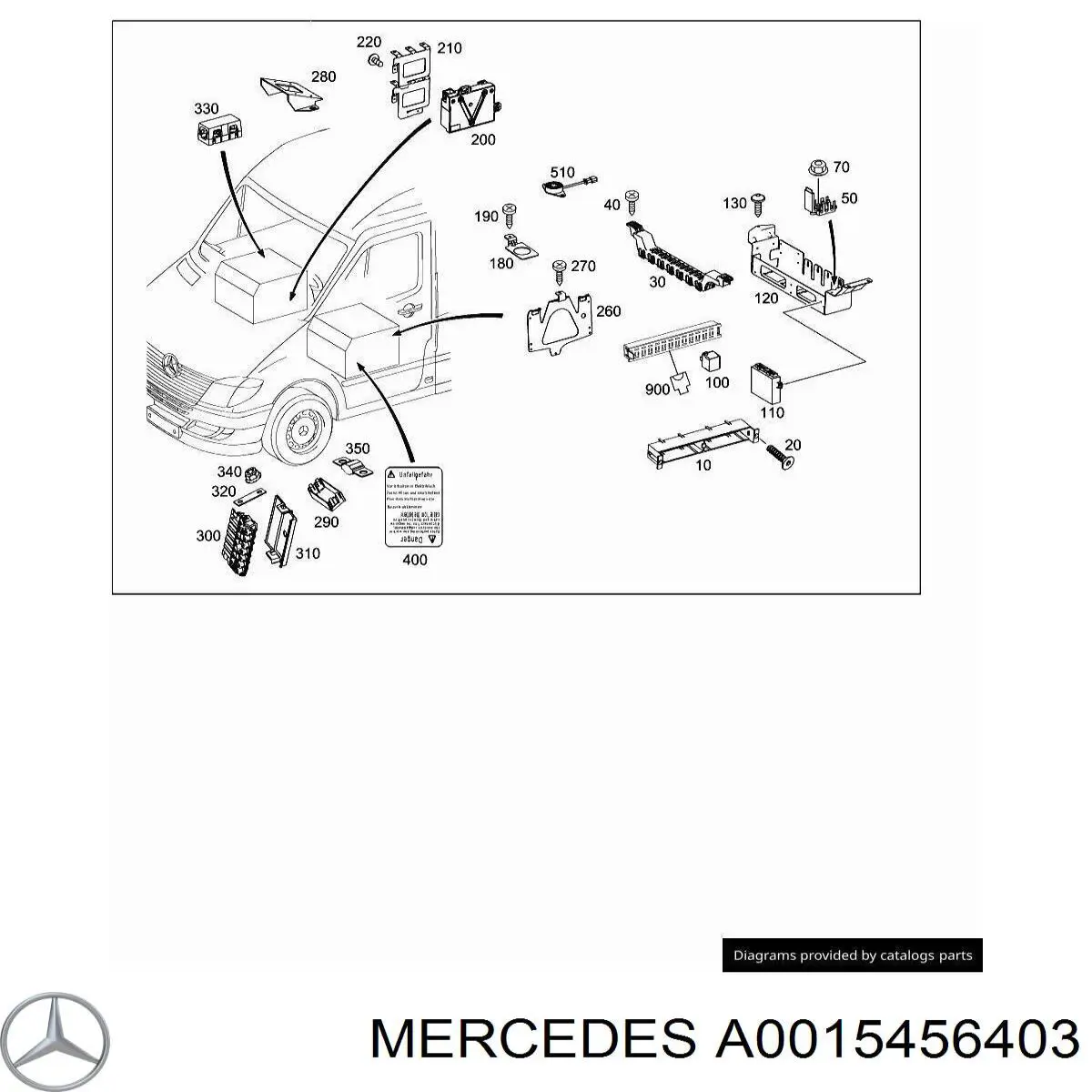 A0015456403 Mercedes 