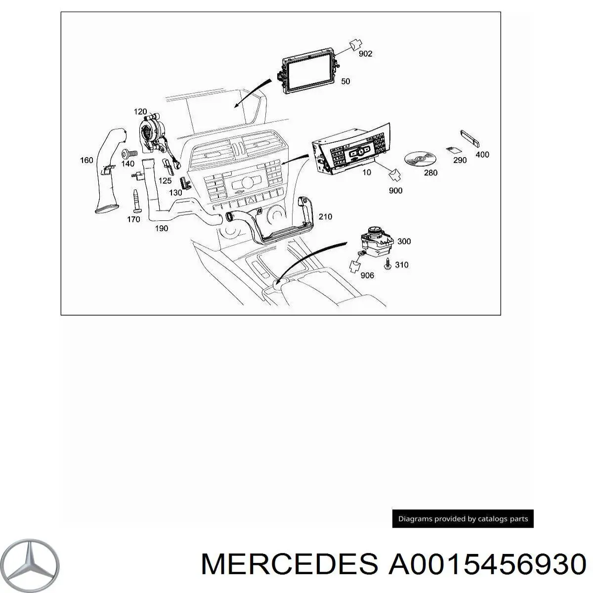  A0015456930 Mercedes