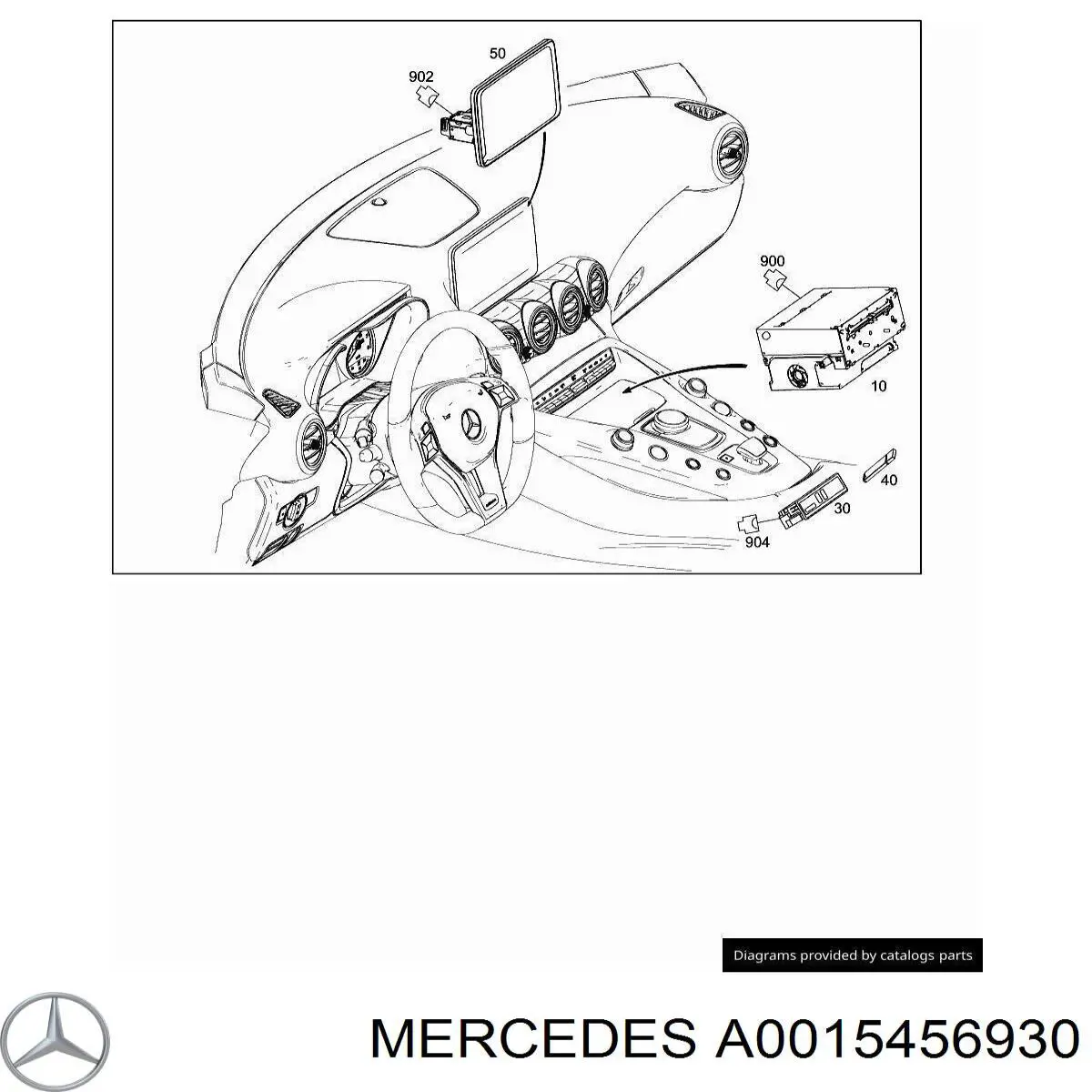 Купити A0015456930 Mercedes 