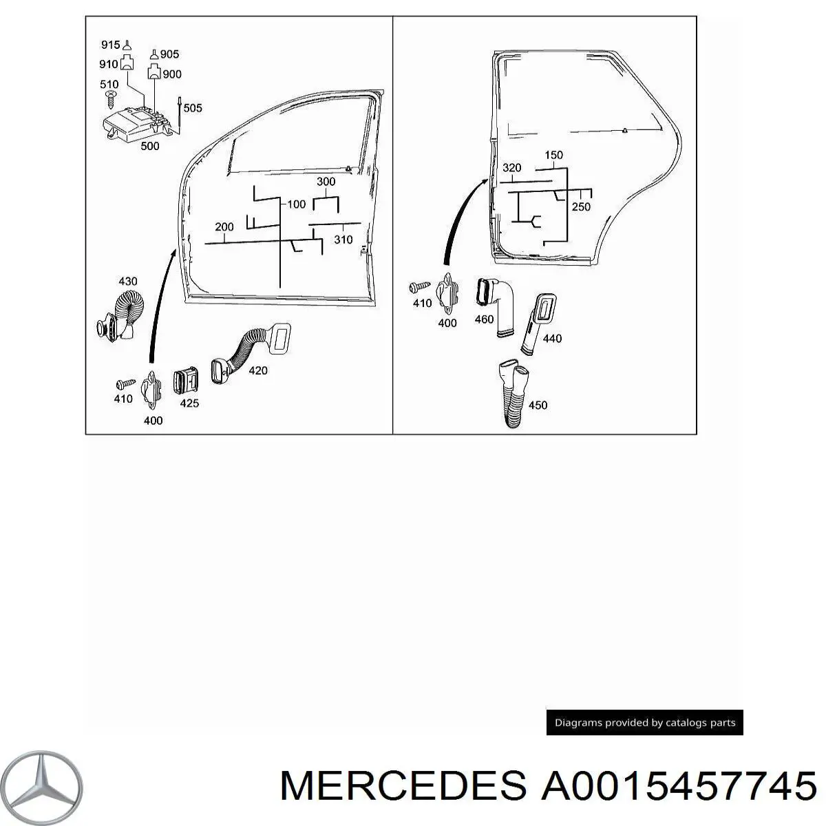 A0015457745 Mercedes 