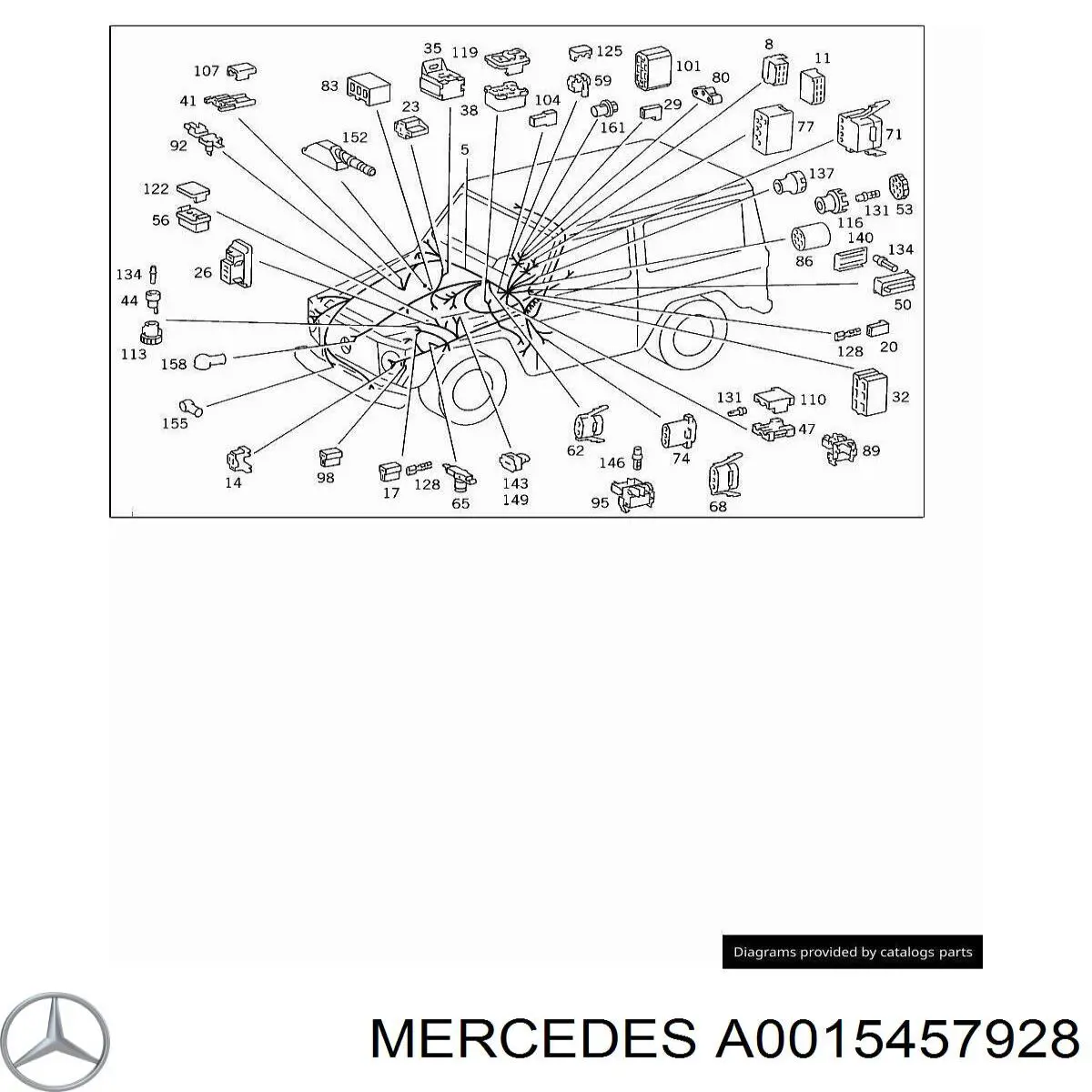  A0015457928 Mercedes