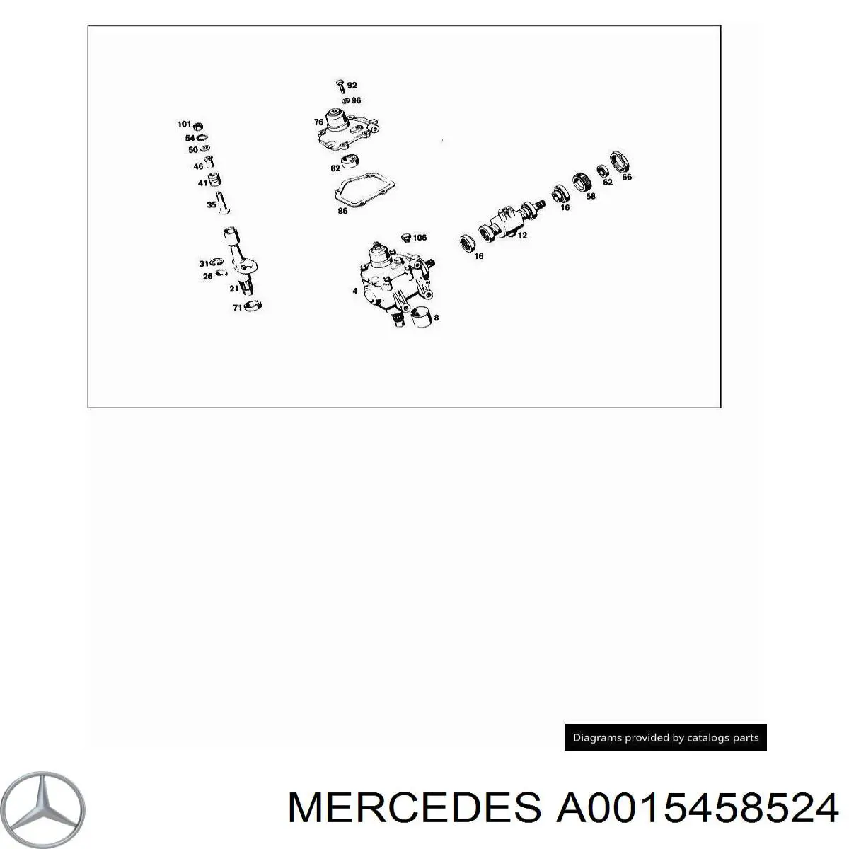  A0015458524 Mercedes