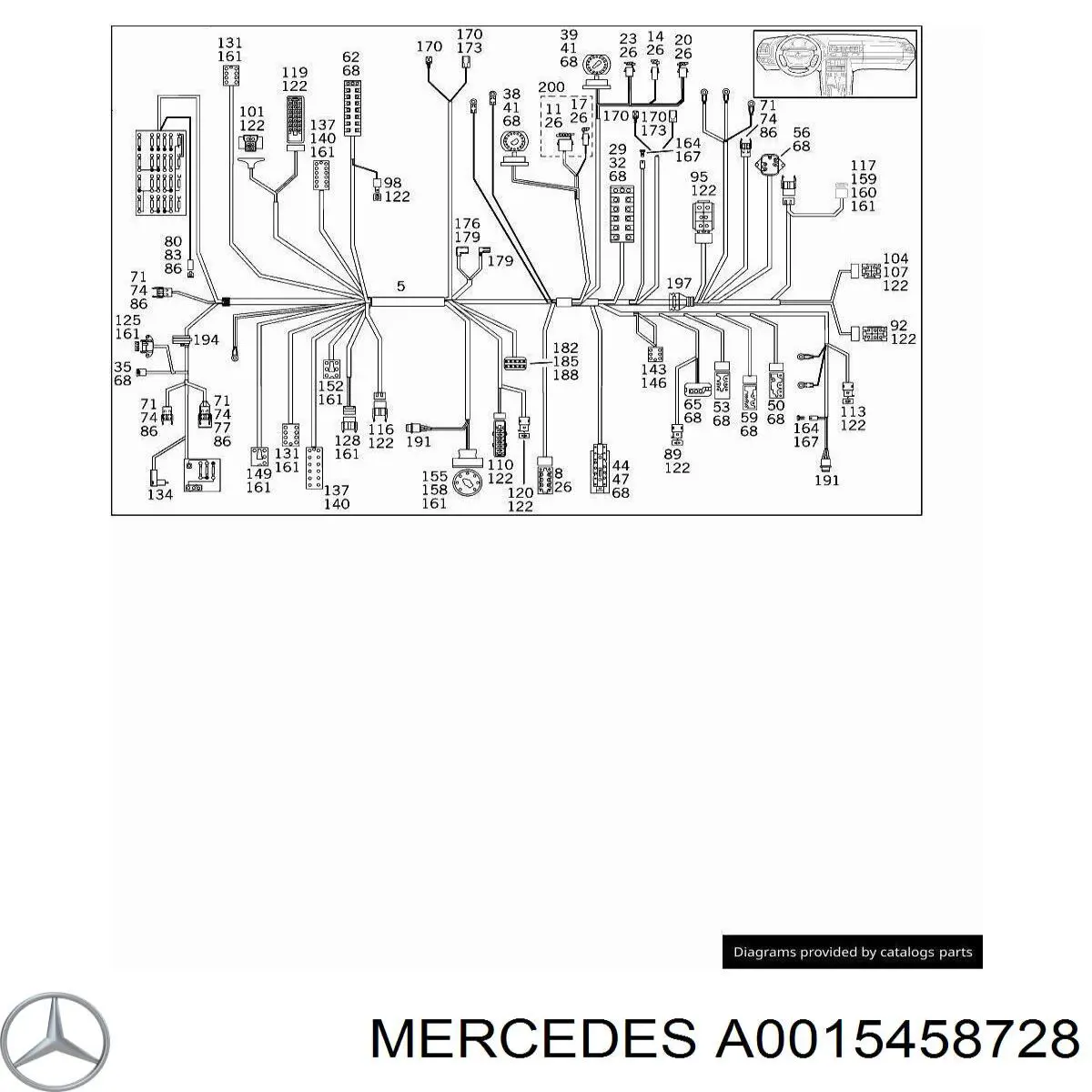  A0015458728 Mercedes