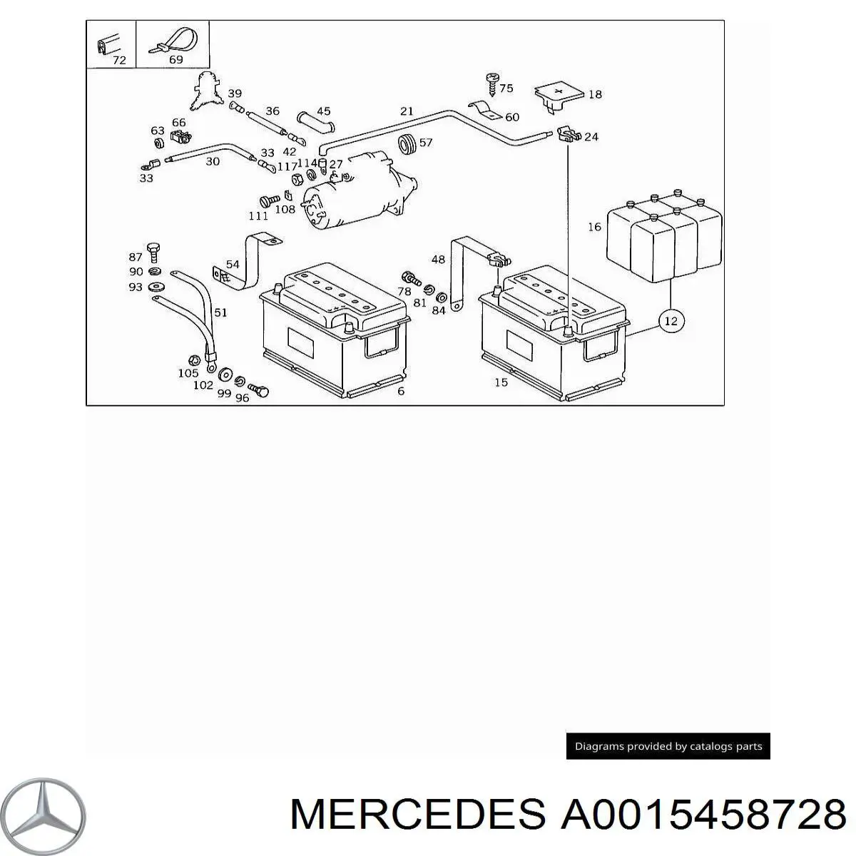  0015458728 Mercedes