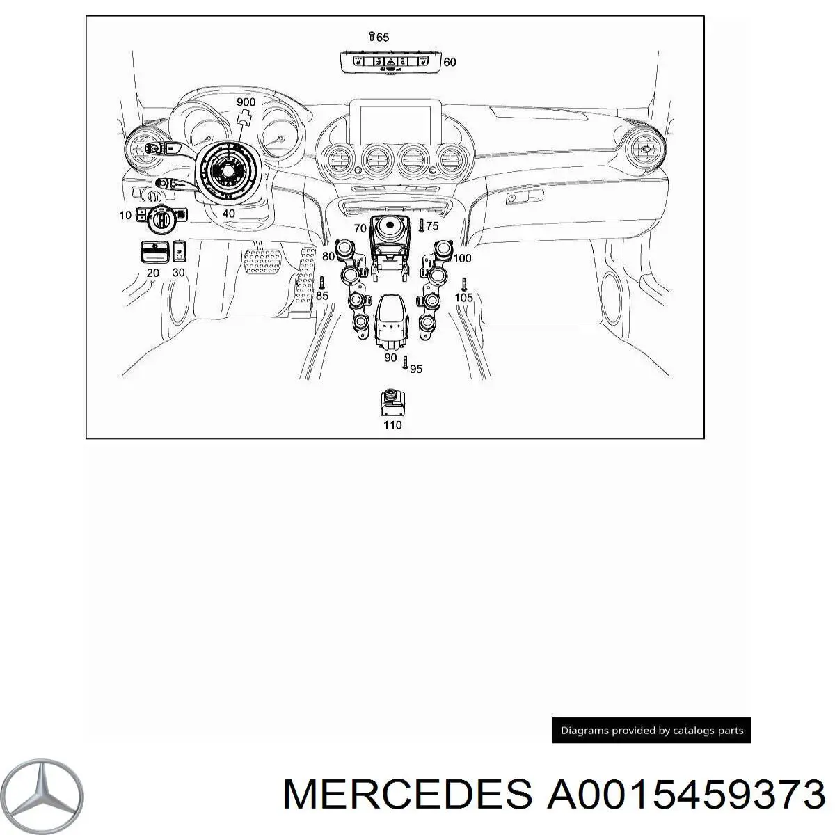  Mercedes A0015459373 ціна, від 3.72 USD