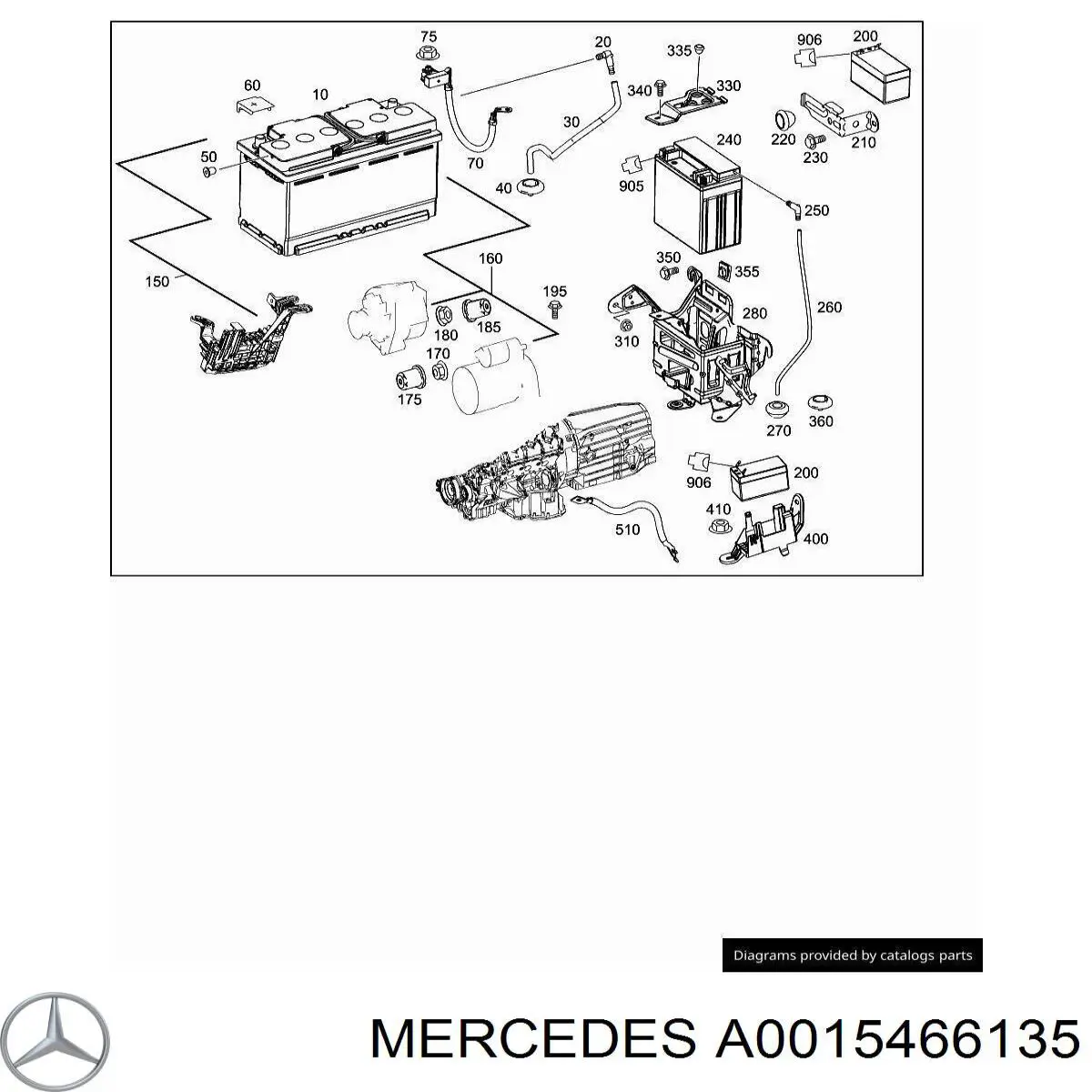 Купити A0015466135 Mercedes 