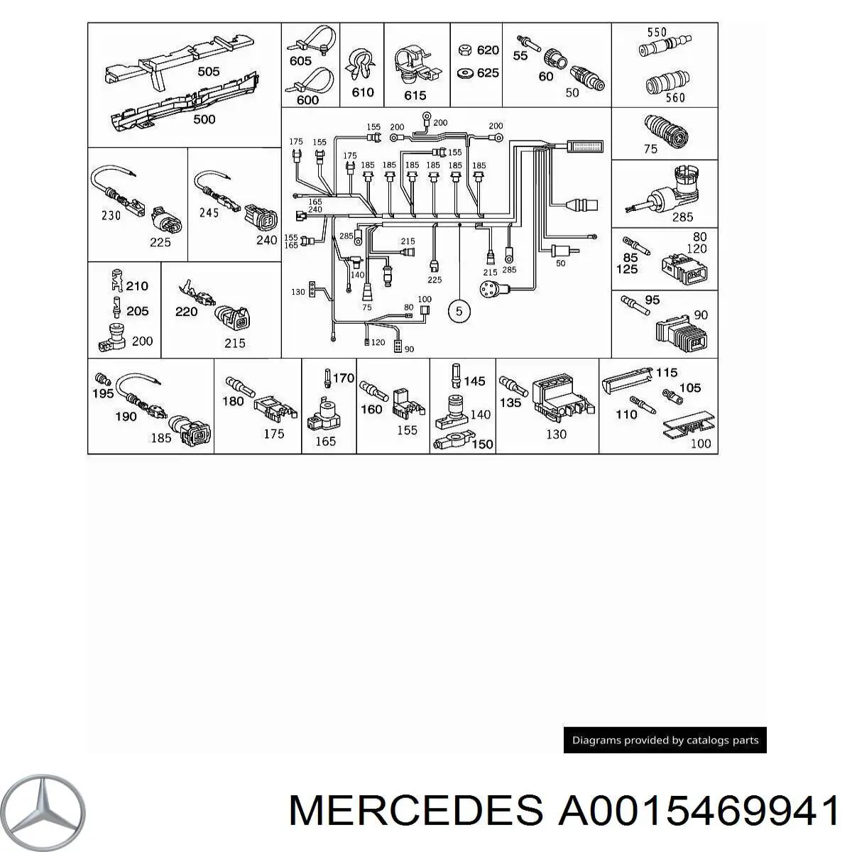  Mercedes A0015469941 ціна, від 8.17 USD