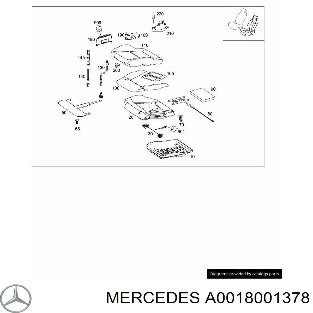  A0018001378 Mercedes