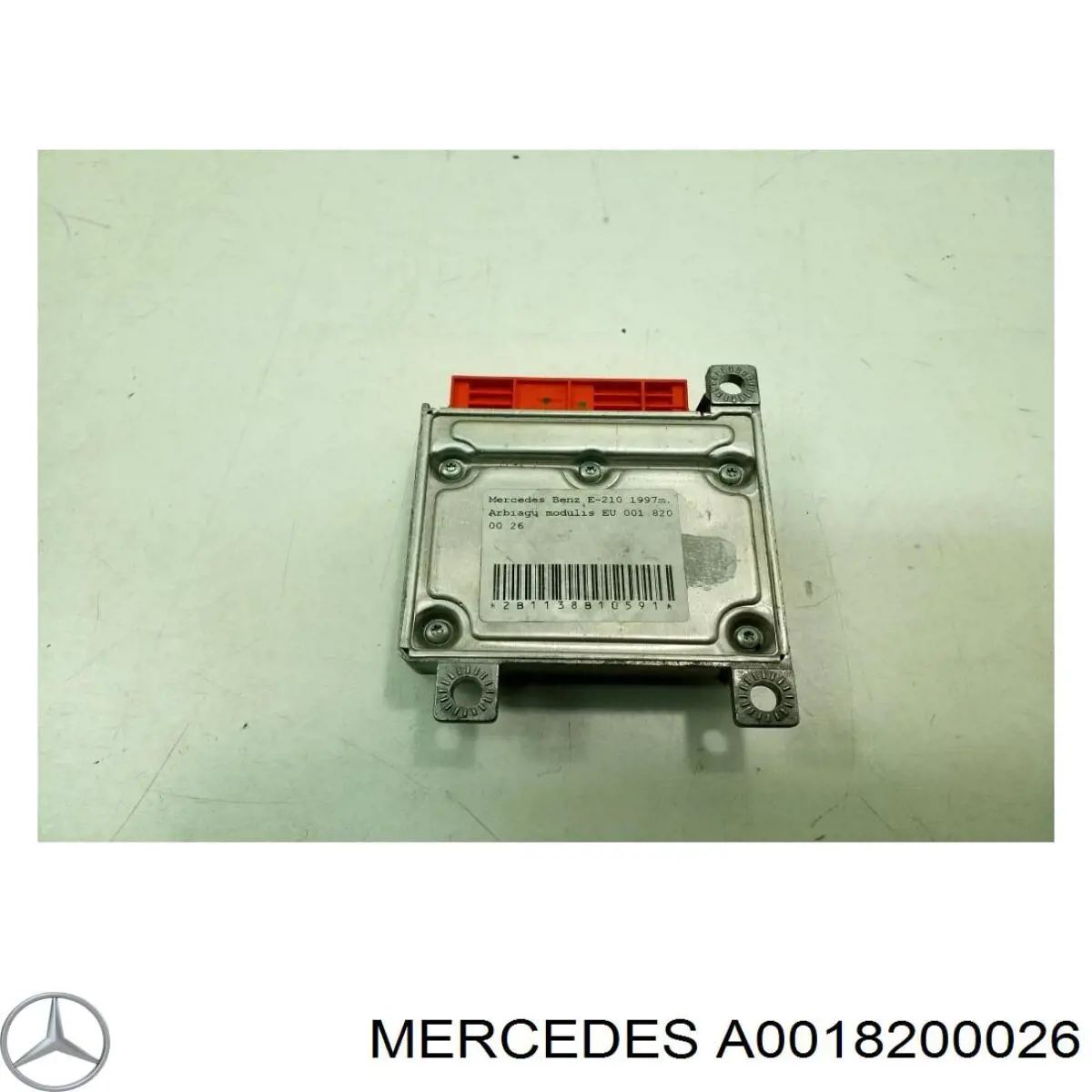 Модуль-процесор керування подушки безпеки Mercedes A0018200026 ціна, від 5.07 USD