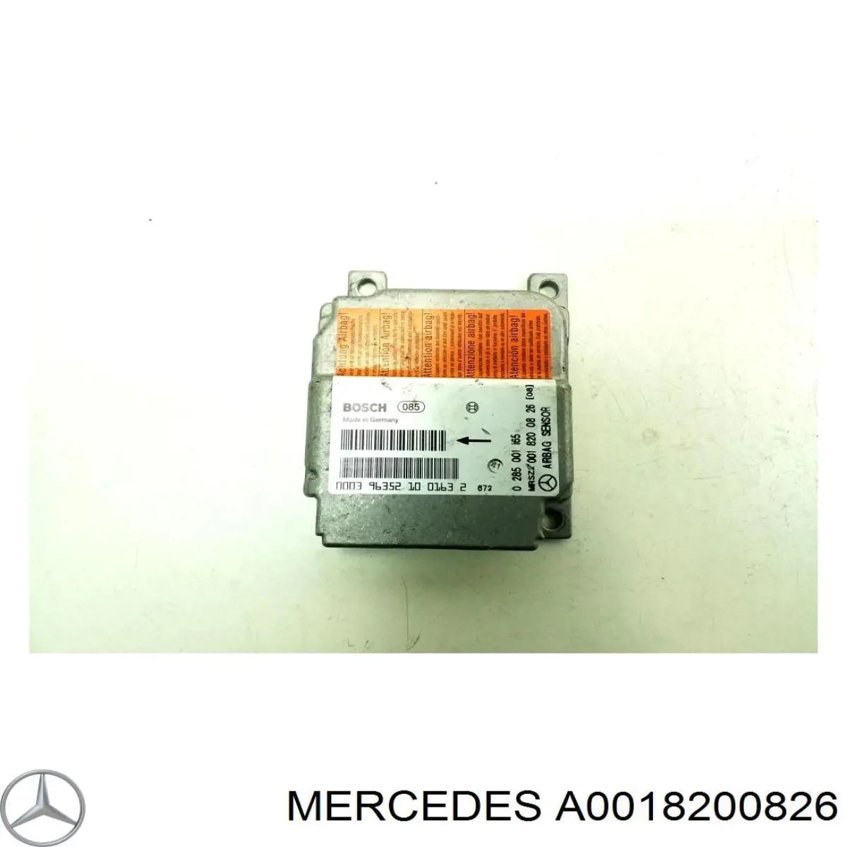 Модуль-процесор керування подушки безпеки Mercedes A0018200826 ціна, від 6.33 USD