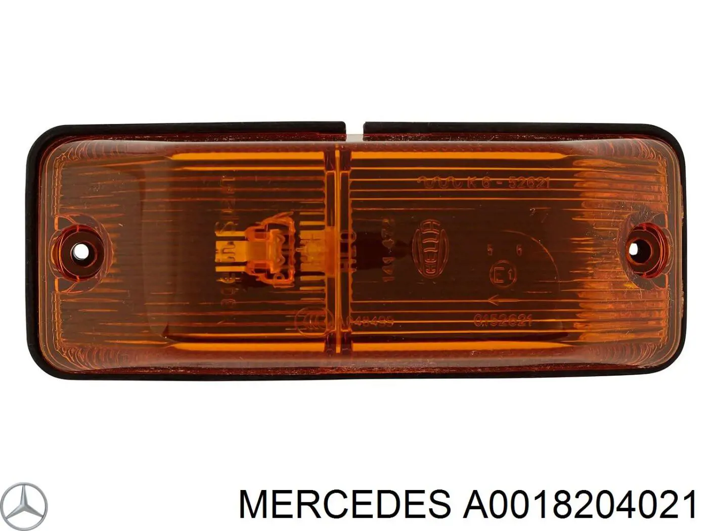 Повторювач повороту на крилі, правий Mercedes A0018204021 ціна, від 6.40 USD