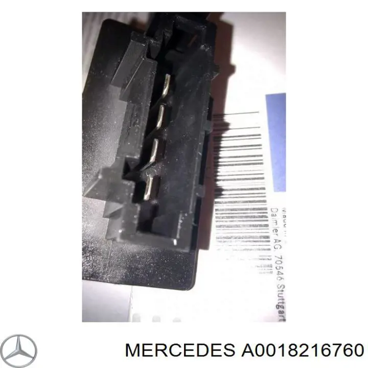 Резистор обігрівача Mercedes A0018216760 ціна, від 12.15 USD