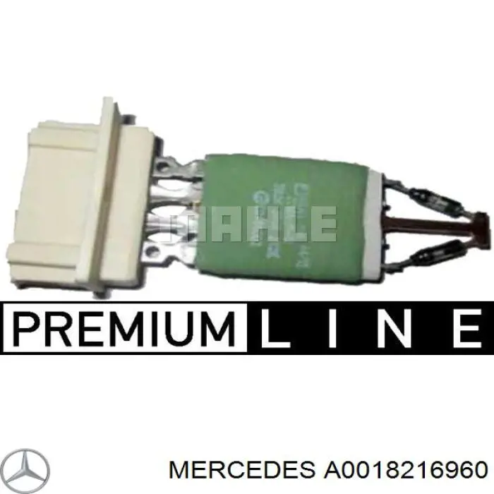A0018216960 Mercedes Регулятор оборотів пічки